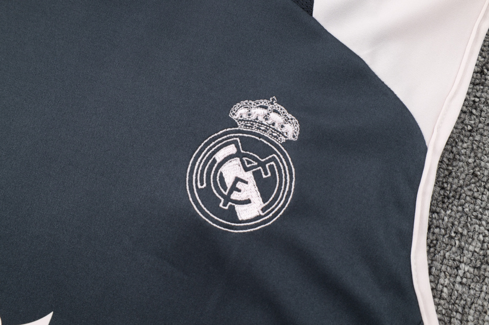2024/2025 Real Madrid grey adult vest training suit (Adult Kit)