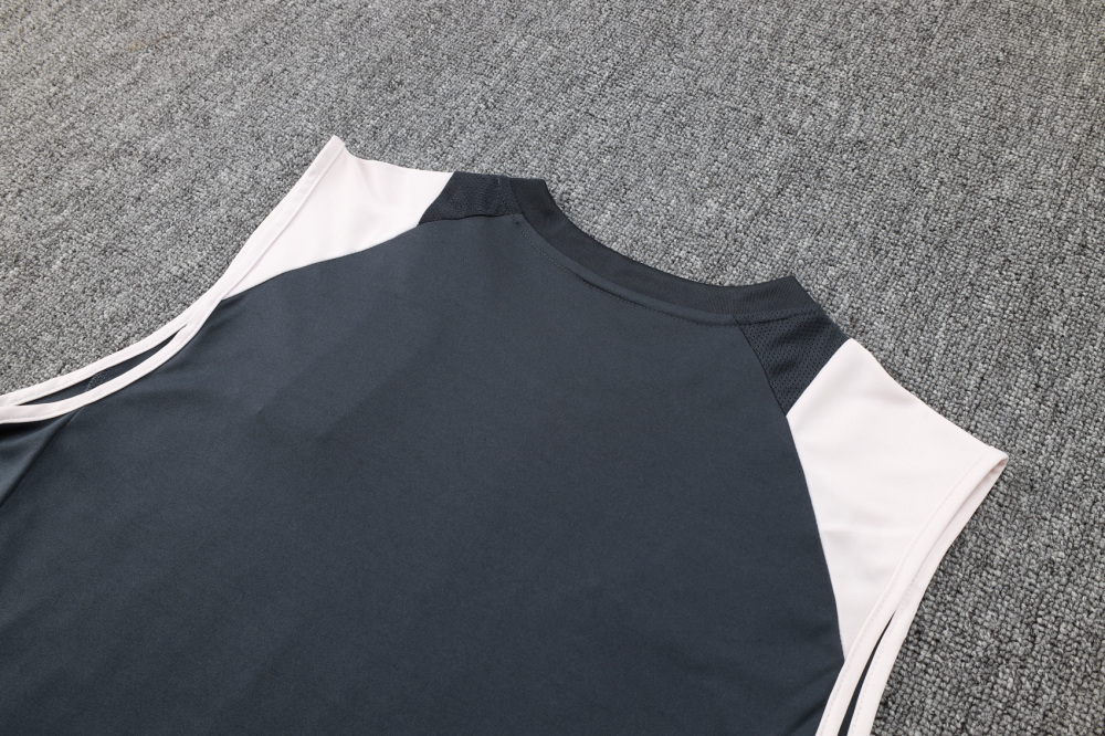 2024/2025 Real Madrid grey adult vest training suit (Adult Kit)