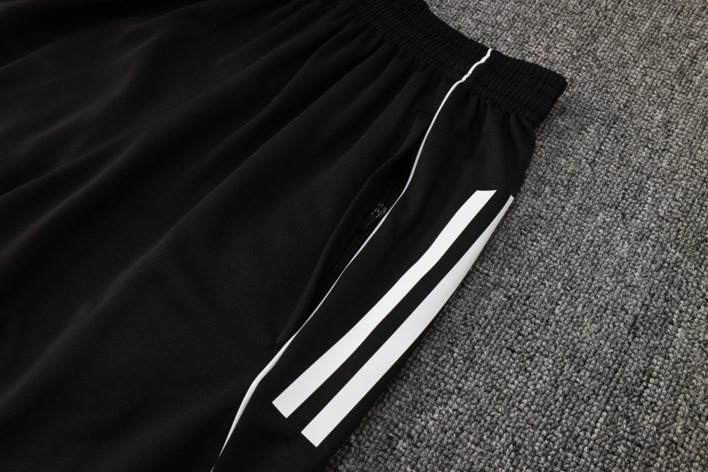 2025/2026 Real Madrid black adult vest training suit (Adult Kit)