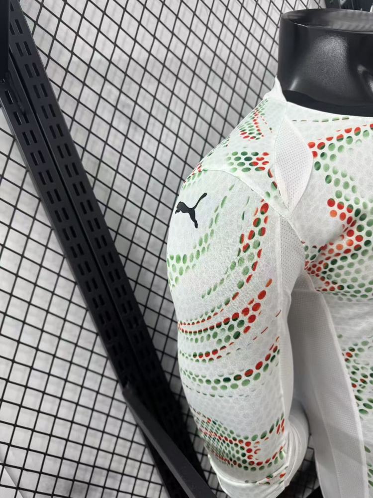 2025/2026 Portugal Away Long Sleeve Football Jersey (Player Version)