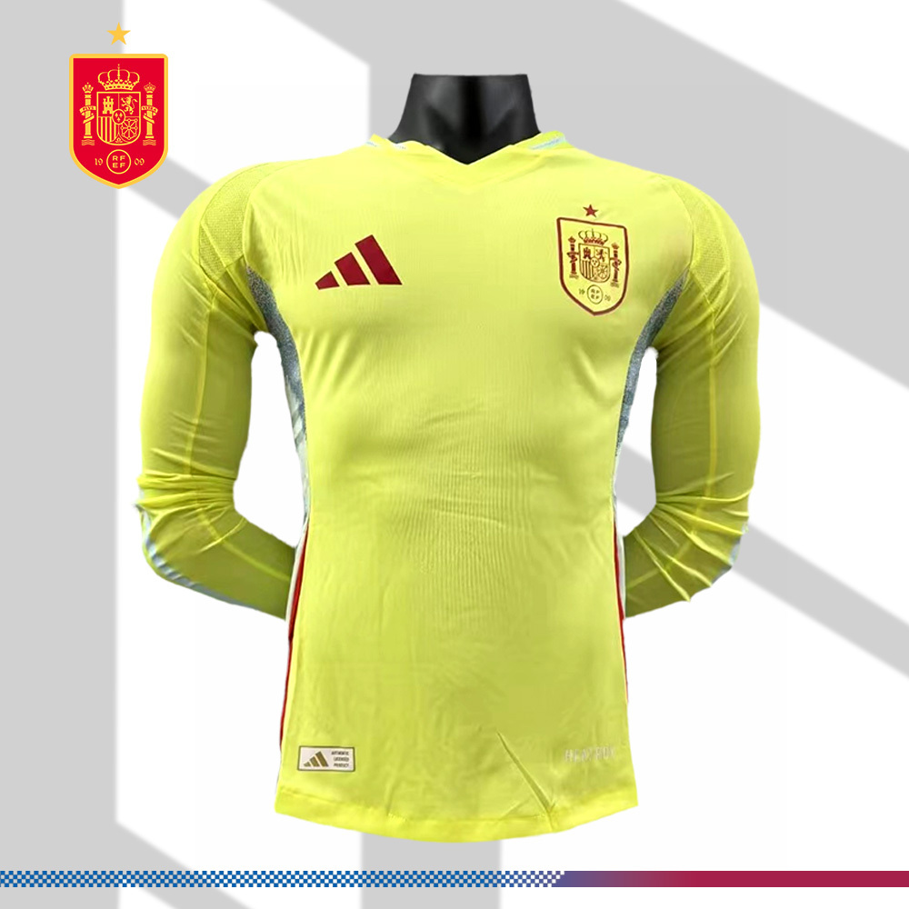 2024/2025 Spain Away Long Sleeved Football Shirt (Player Edition)