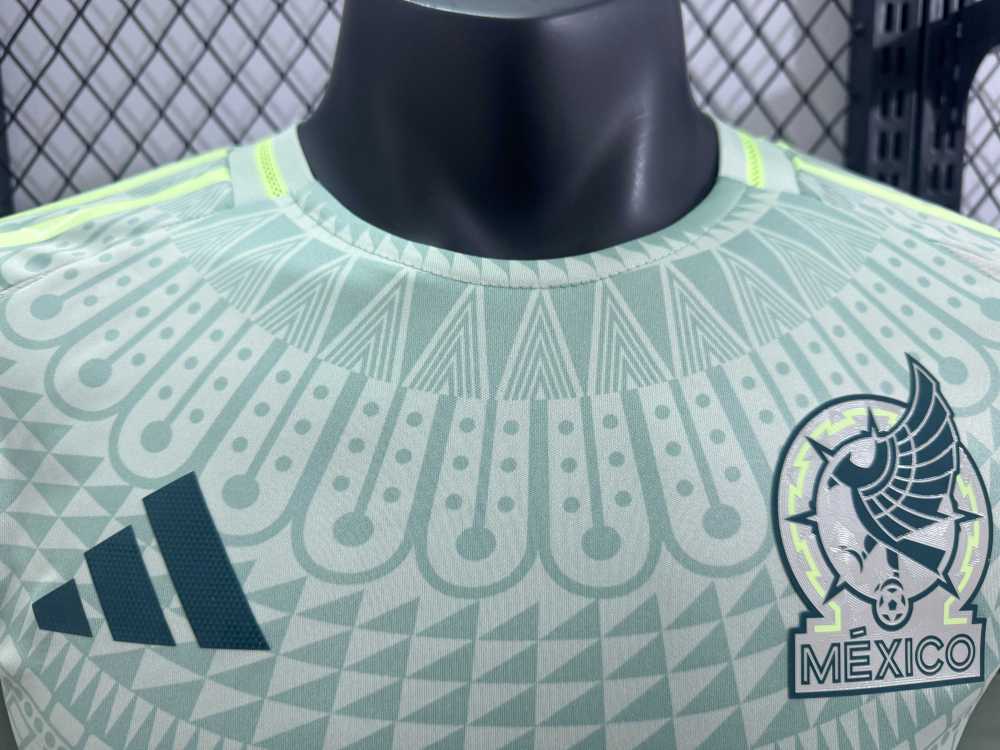 2024/2025 Mexico Away Long Sleeved  Football Shirt （Player Edition）