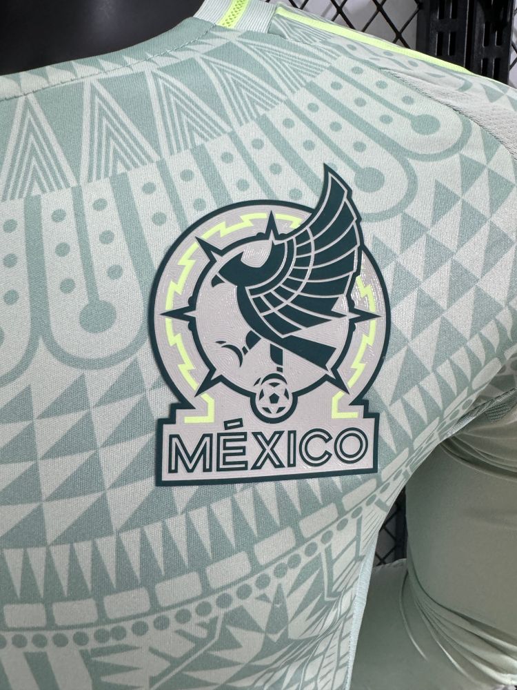 2024/2025 Mexico Away Long Sleeved  Football Shirt （Player Edition）