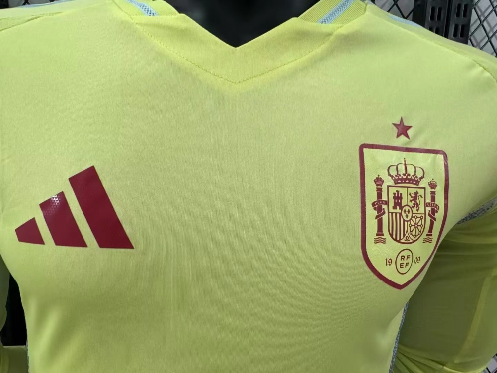 2024/2025 Spain Away Long Sleeved Football Shirt (Player Edition)