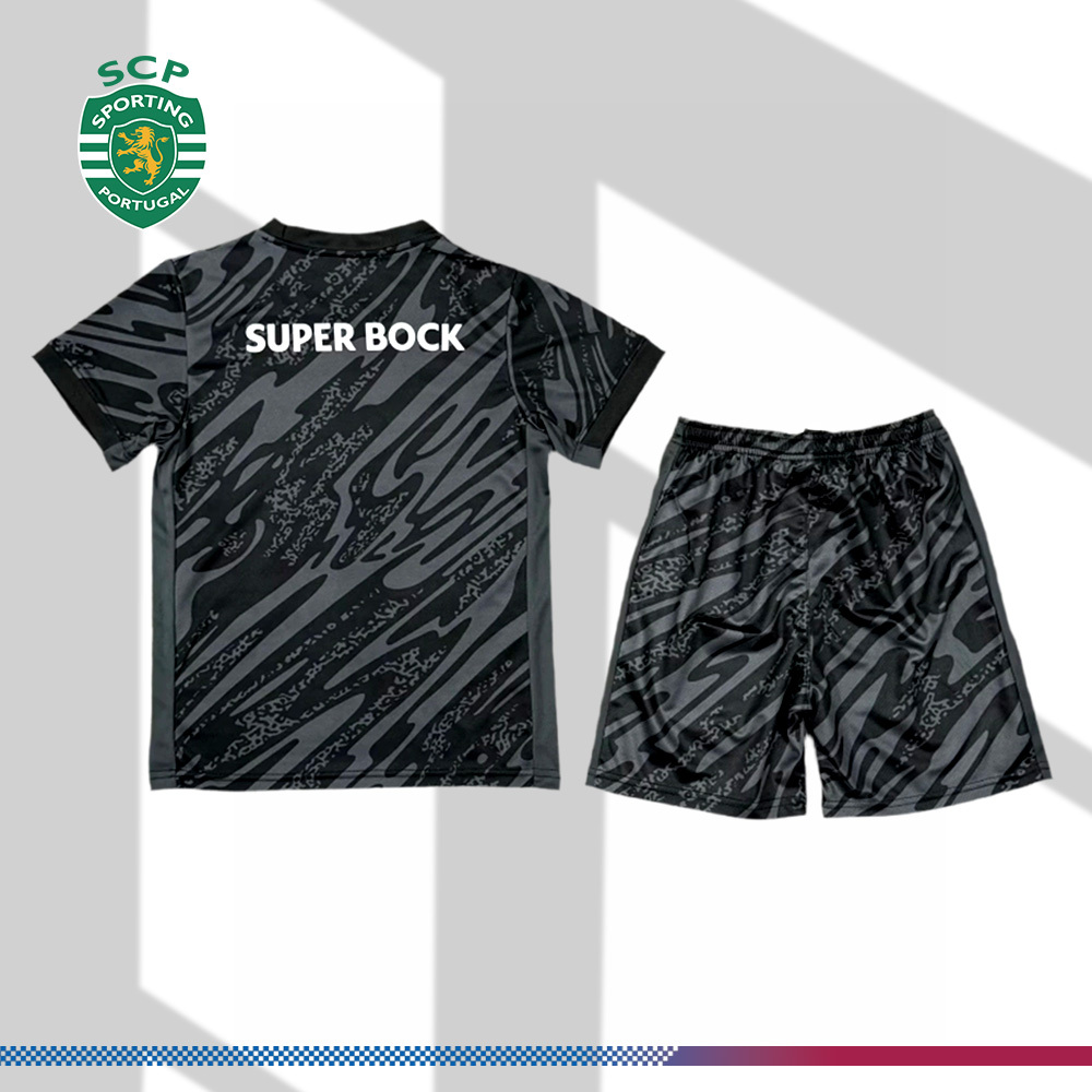 2024/2025 Sporting Lisbon Goalkeeper Football Shirt（Kids Kit）