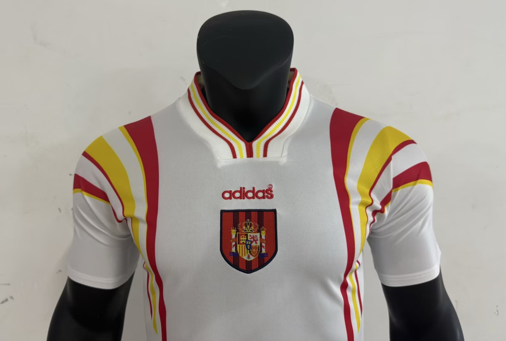 1996 Spain Second Away Retro Football Shirt