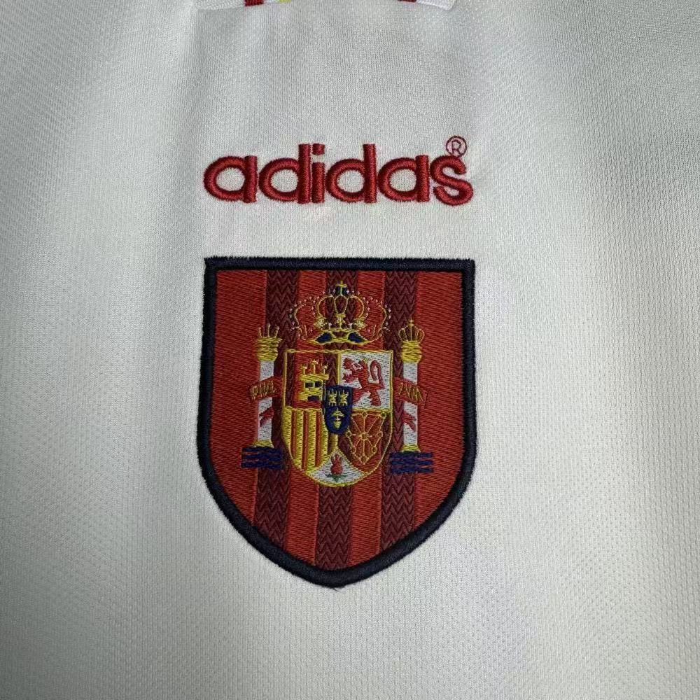 1996 Spain Second Away Retro Football Shirt