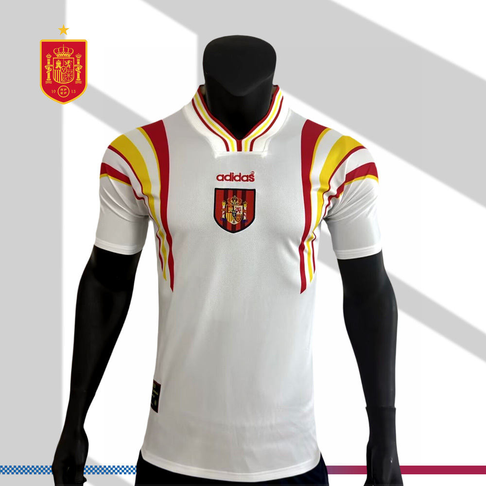 1996 Spain Second Away Retro Football Shirt