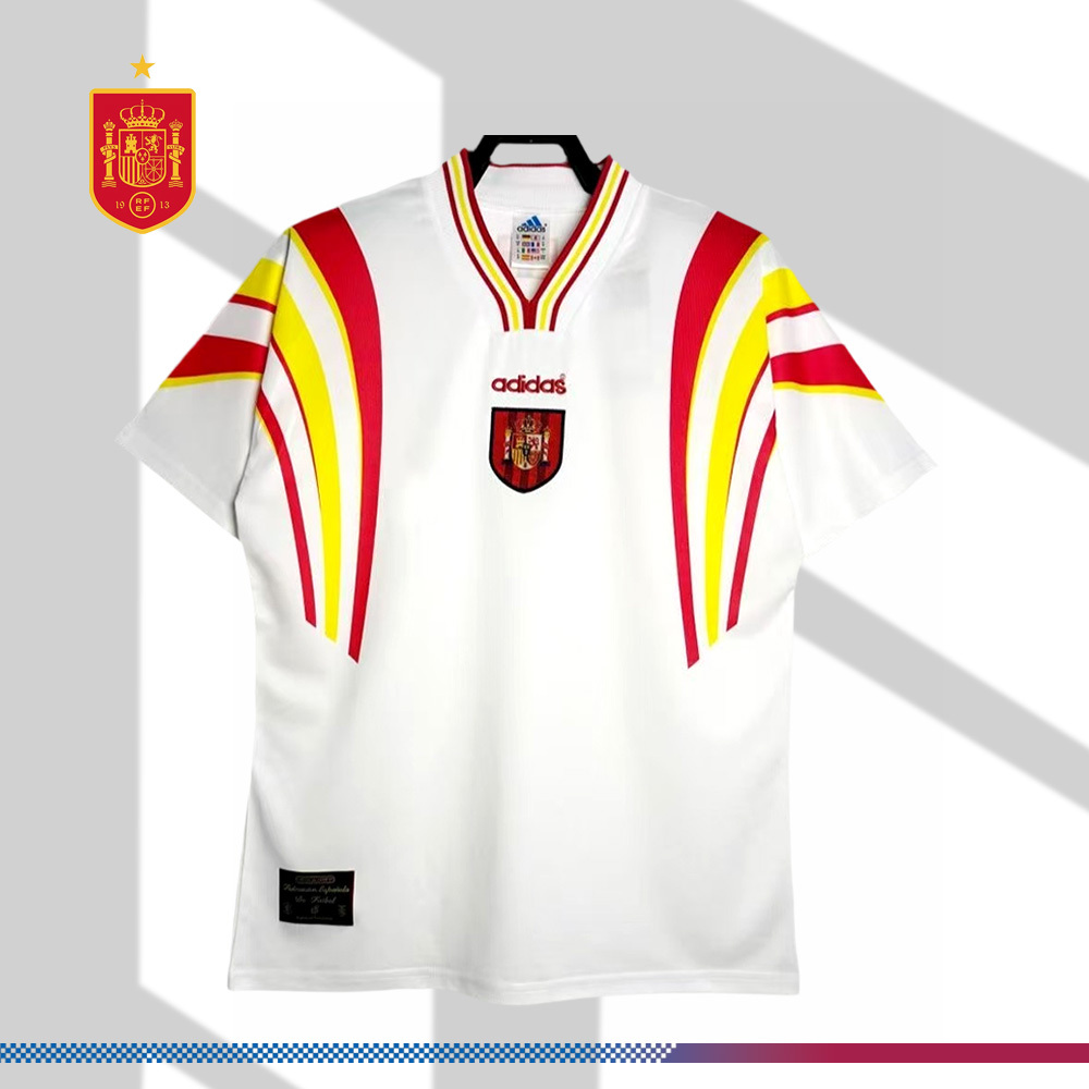 1996 Spain Second Away Retro Football Shirt
