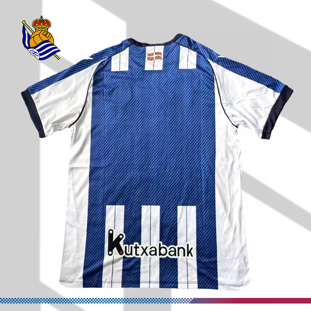 2025/2026 Real Sociedad Home Football Jersey（Fan Edition）