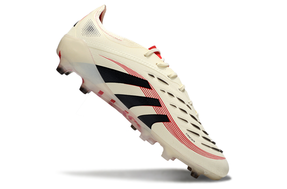 Predator Elite Fold-over Tongue FG Champagne - Off WhiteCore BlackPure Ruby