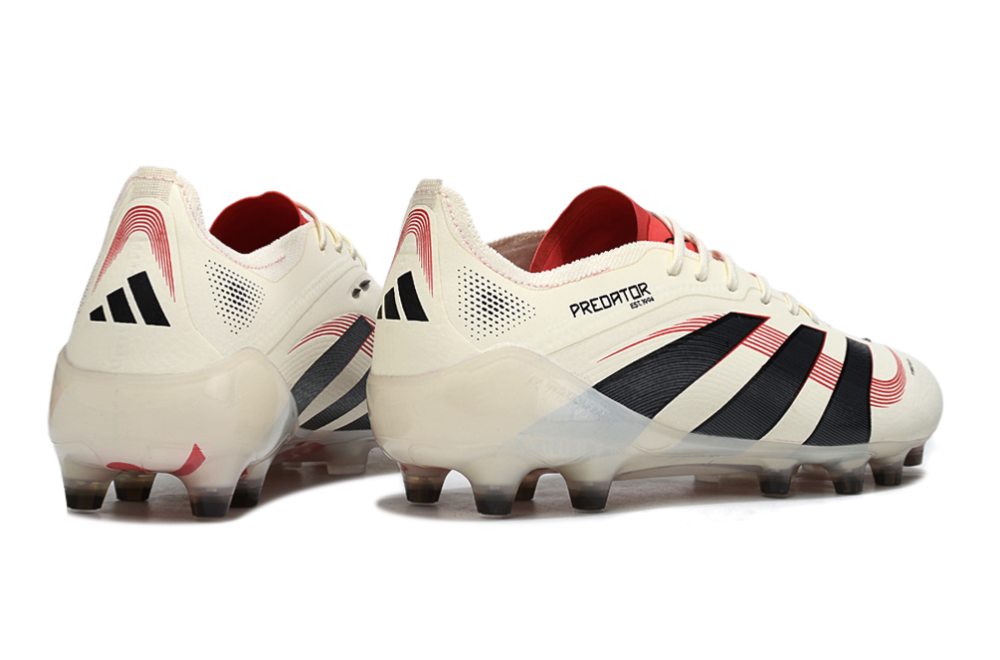 Predator Elite Fold-over Tongue FG Champagne - Off WhiteCore BlackPure Ruby
