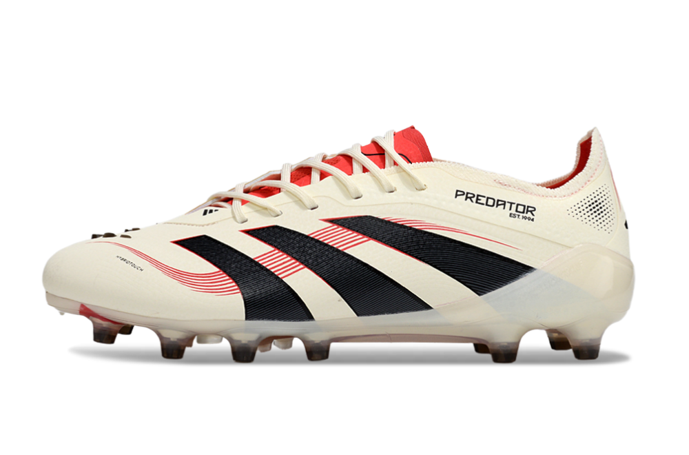 Predator Elite Fold-over Tongue FG Champagne - Off WhiteCore BlackPure Ruby