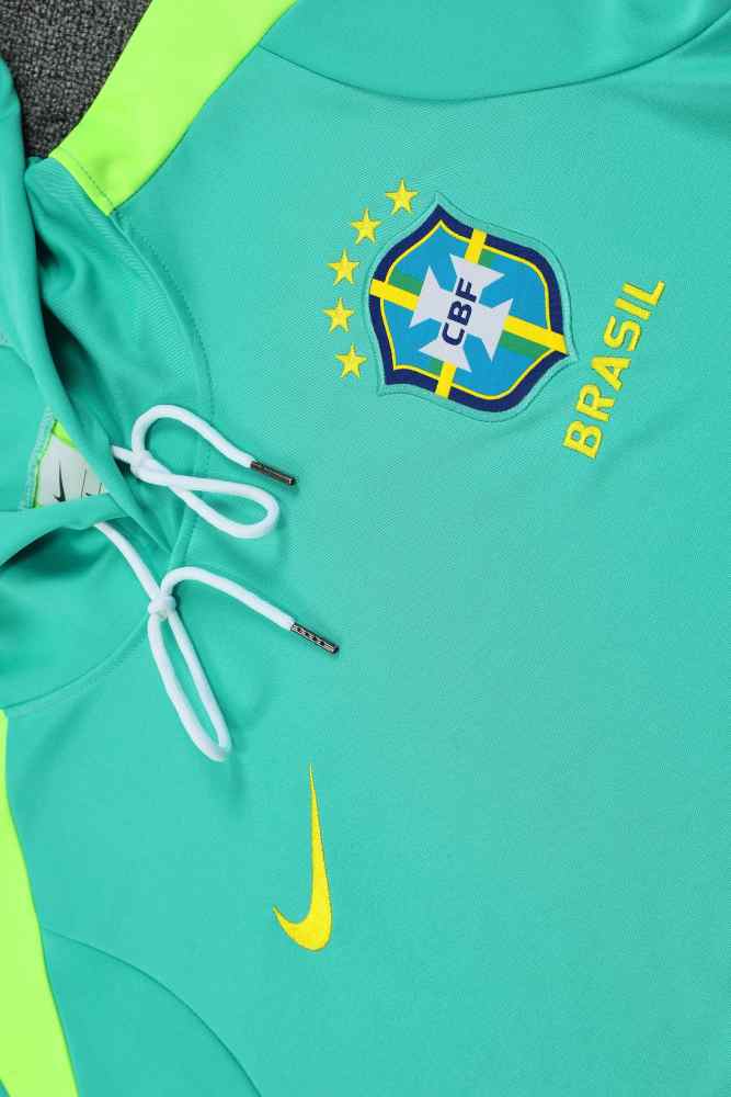 2025/2026 Brazil Adult Long Sleeve Hood Kit