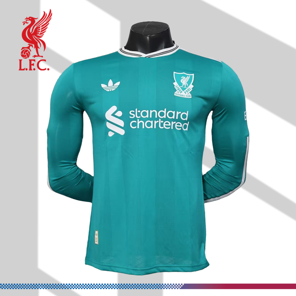 2025/2026 Liverpool FC Third  long sleeves Football Shirt (Player)