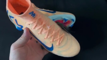 N Air Zoom Mercurial Superfly 10 Elite FG Mbappé Personal Edition - Melon TintNeo TurquoiseIgloo