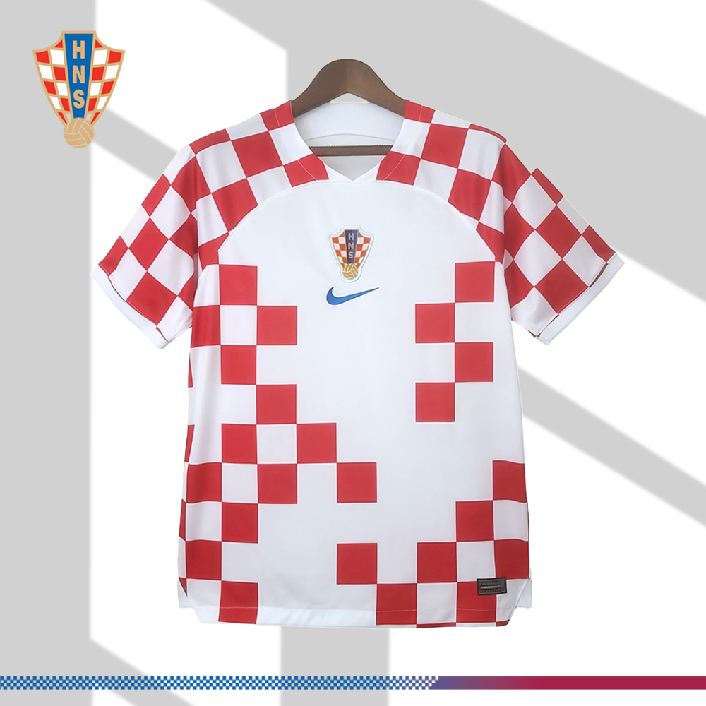 2022 Croatia home Football Shirt (Fan Edition)