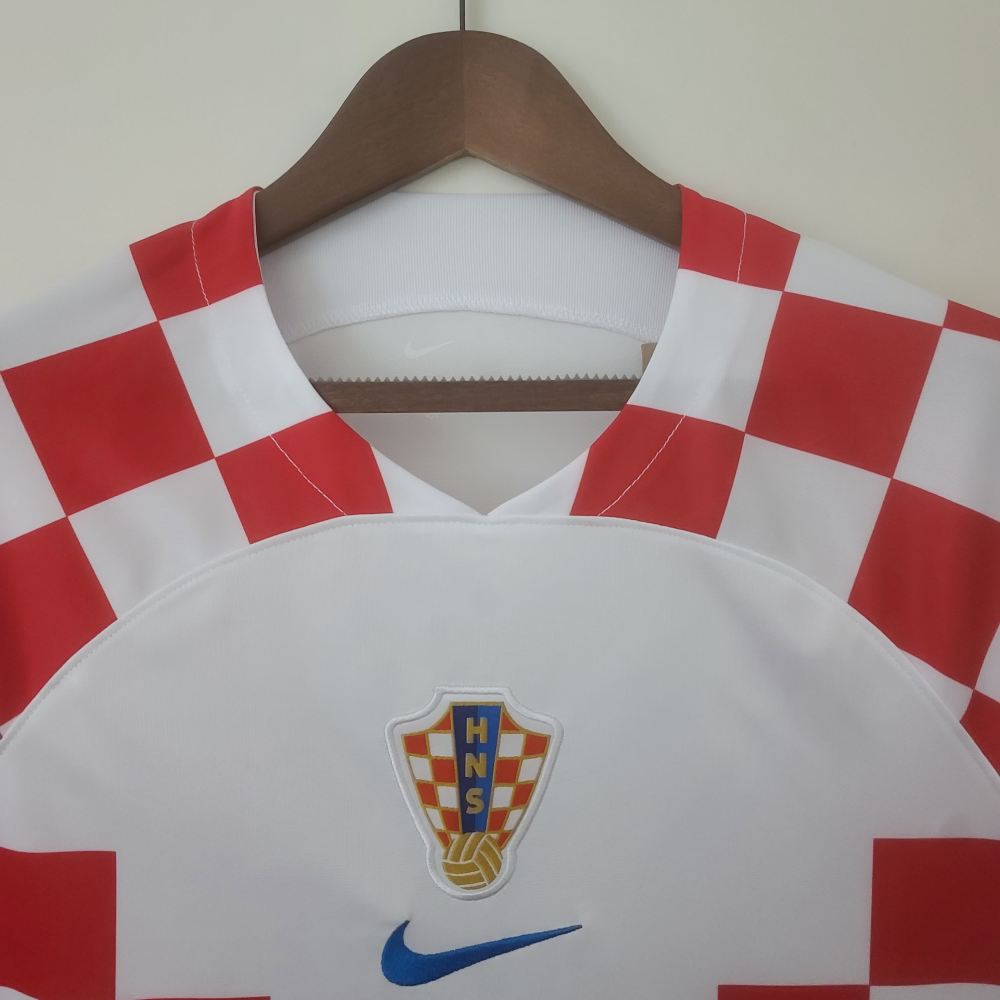 2022 Croatia home Football Shirt (Fan Edition)