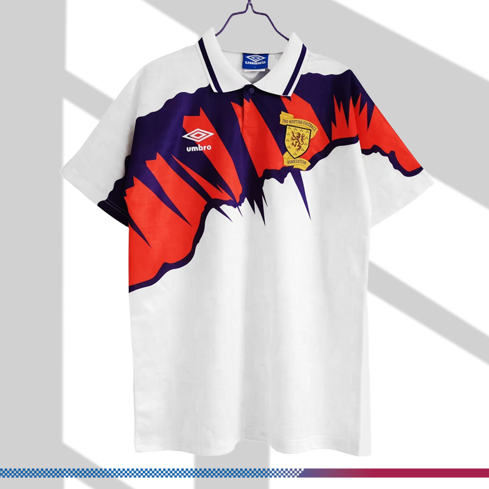 1991/1993 Scotland  away football shirt（Retro）