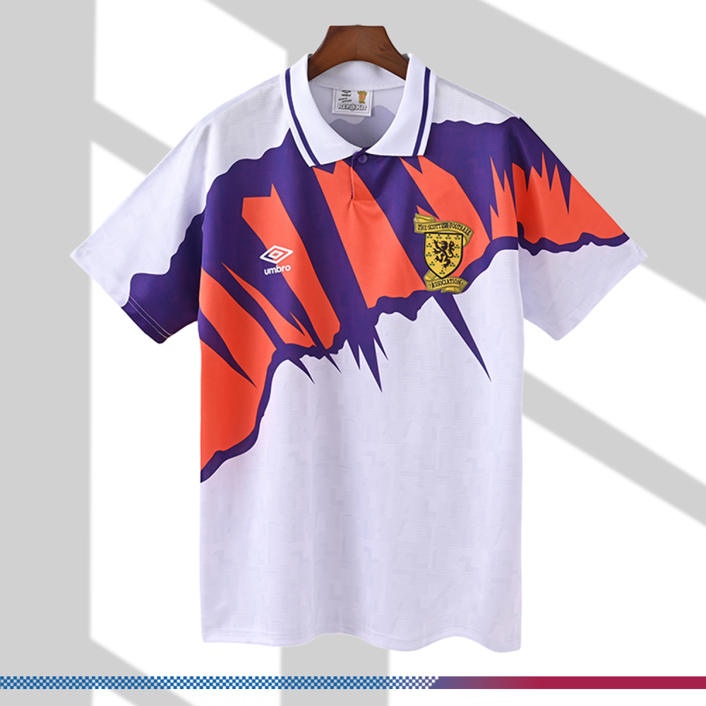 1991/1993 Scotland away football shirt（Retro）