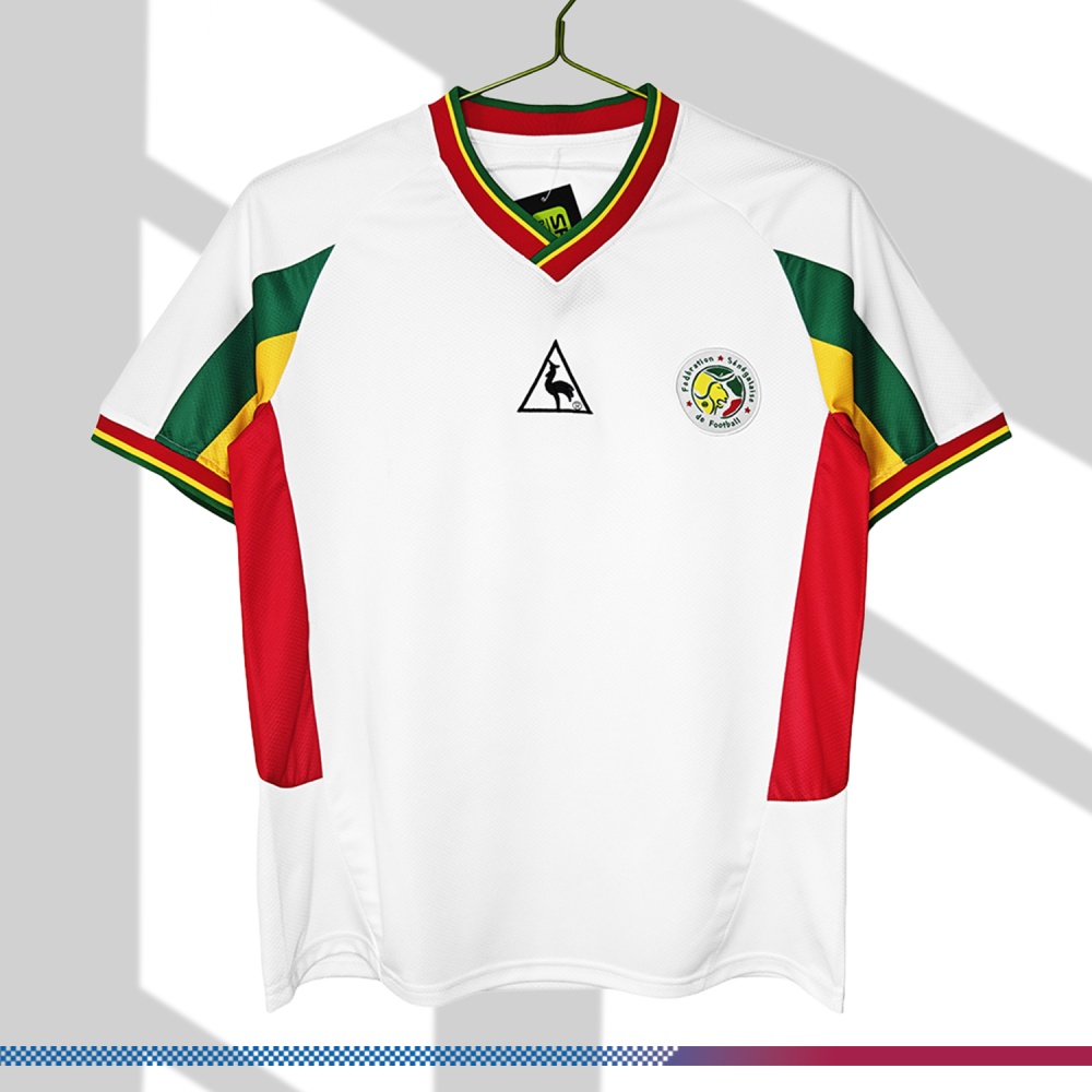 2002 Senegal Home football shirt（Retro）