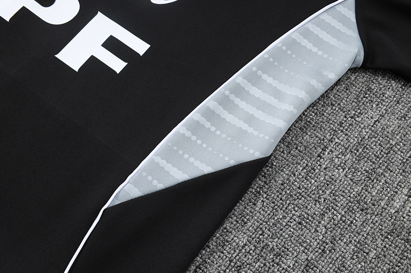 2025 Argentina Black Half-Zip Training Top kit
