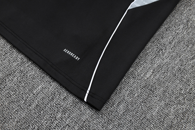 2025 Argentina Black Half-Zip Training Top kit