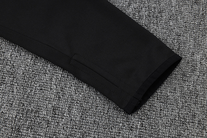 2025 Argentina Black Half-Zip Training Top kit