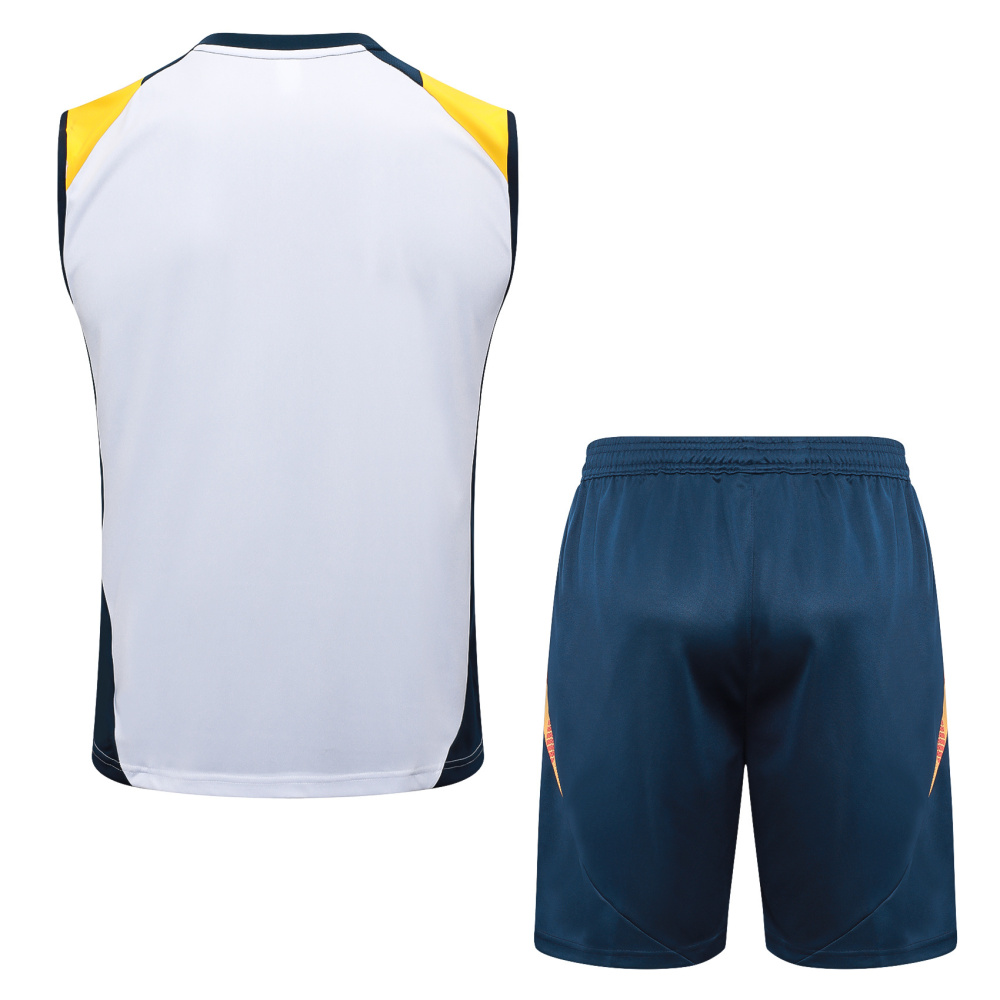 2024/2025 Real Madrid white vest training suit Kit