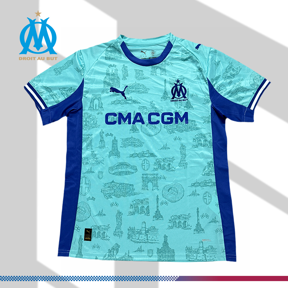 2025/2026 Marseille Fourth Football Shirt（Fan Edition）