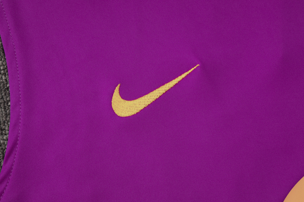 2025/2026 Barcelona purple sleeveless training kit