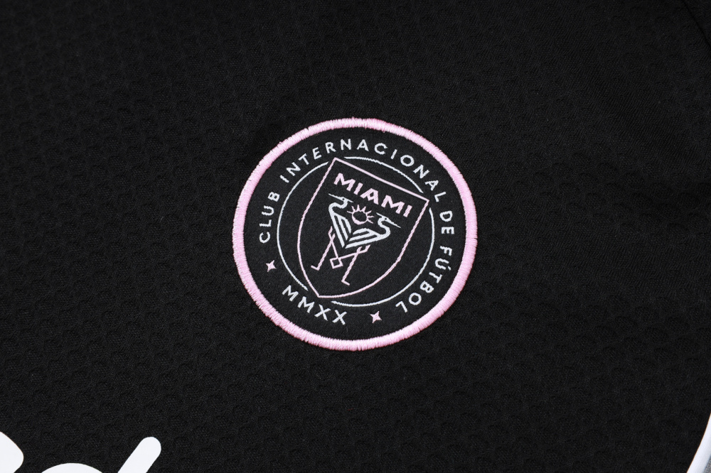 2025/2026 Inter Miami Black Short-Sleeved Training Kit
