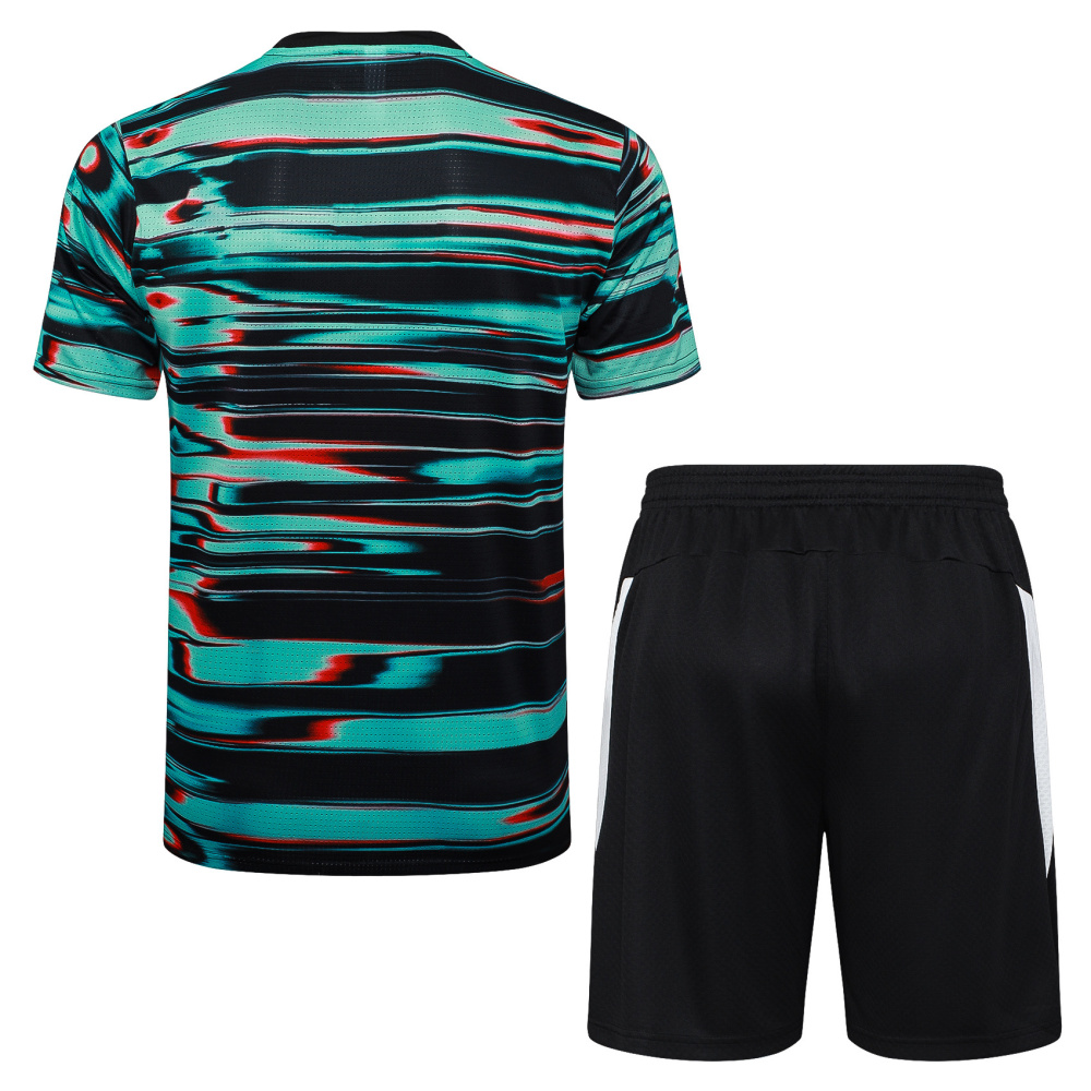 2025 Portugal Green Inkjet Short-Sleeved Training Kit
