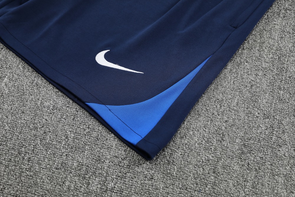 2025/2026 Paris Saint-Germain Blue Short-Sleeve Training Kit