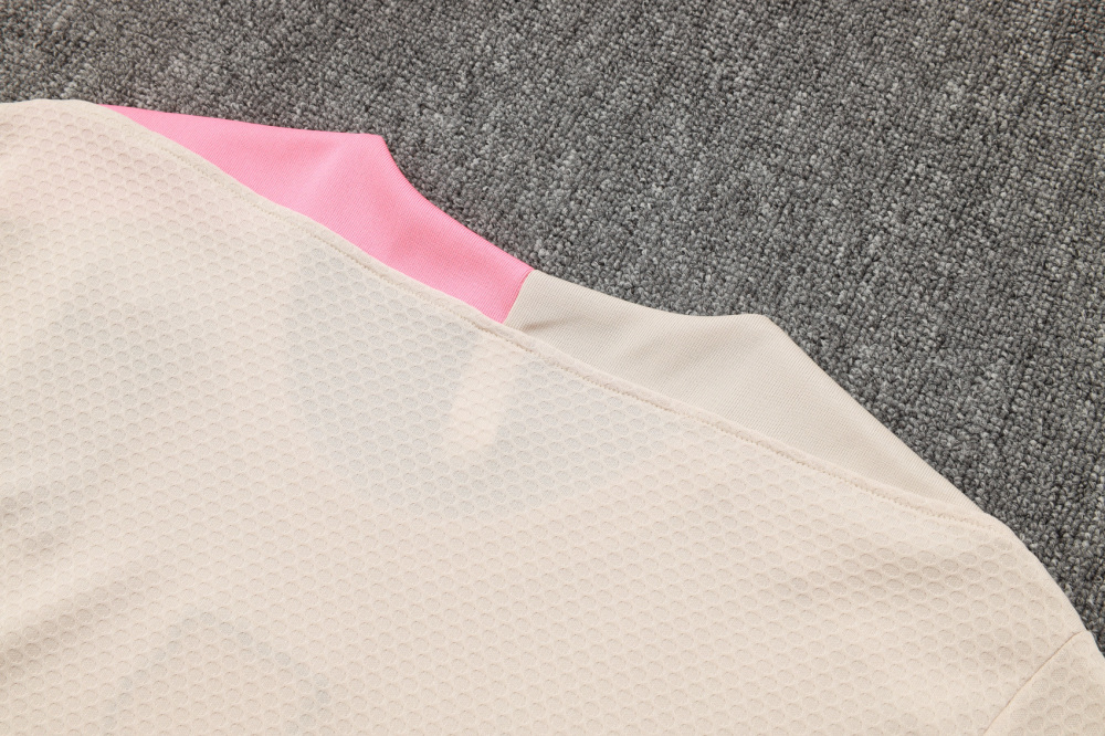 2025/2026 Barcelona beige short-sleeved training kit