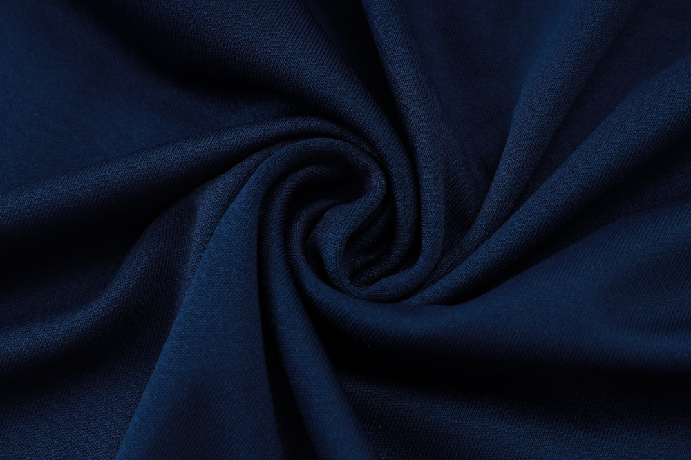 2025/2026 Barcelona Royal Blue + Curved Inkjet Short-Sleeved Training Kit