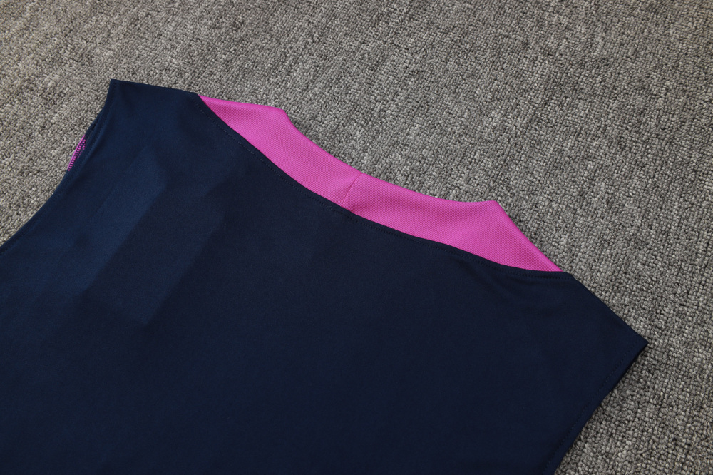 2025/2026 Barcelona dark blue sleeveless training kit