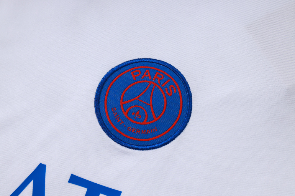 2025/2026 Paris Saint-Germain white sleeveless training kit