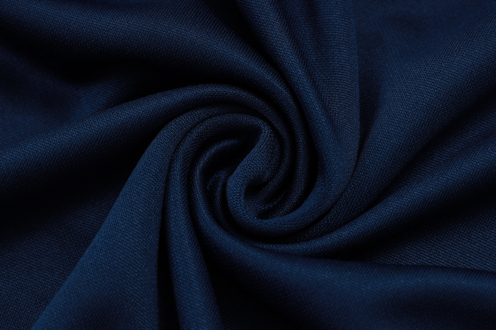 2025/2026 Paris Saint-Germain Dark Blue Half-Zip Long-Sleeve Training Suit Kit