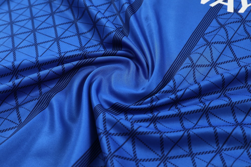 2025/2026 Paris Saint-Germain Blue Short-Sleeve Training Kit