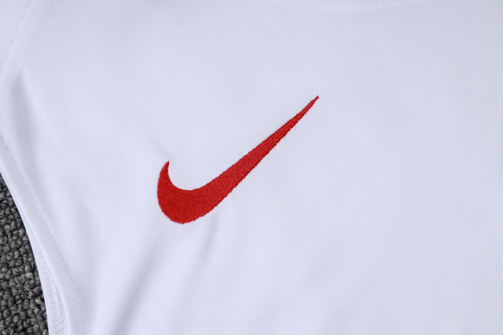 2025/2026 Paris Saint-Germain white sleeveless training kit