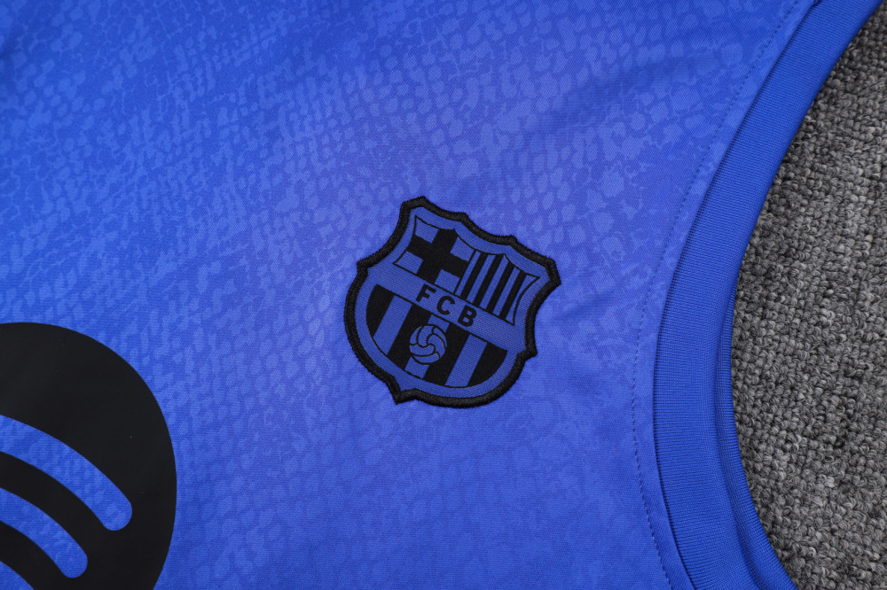 2025/2026 Barcelona purple sleeveless training kit
