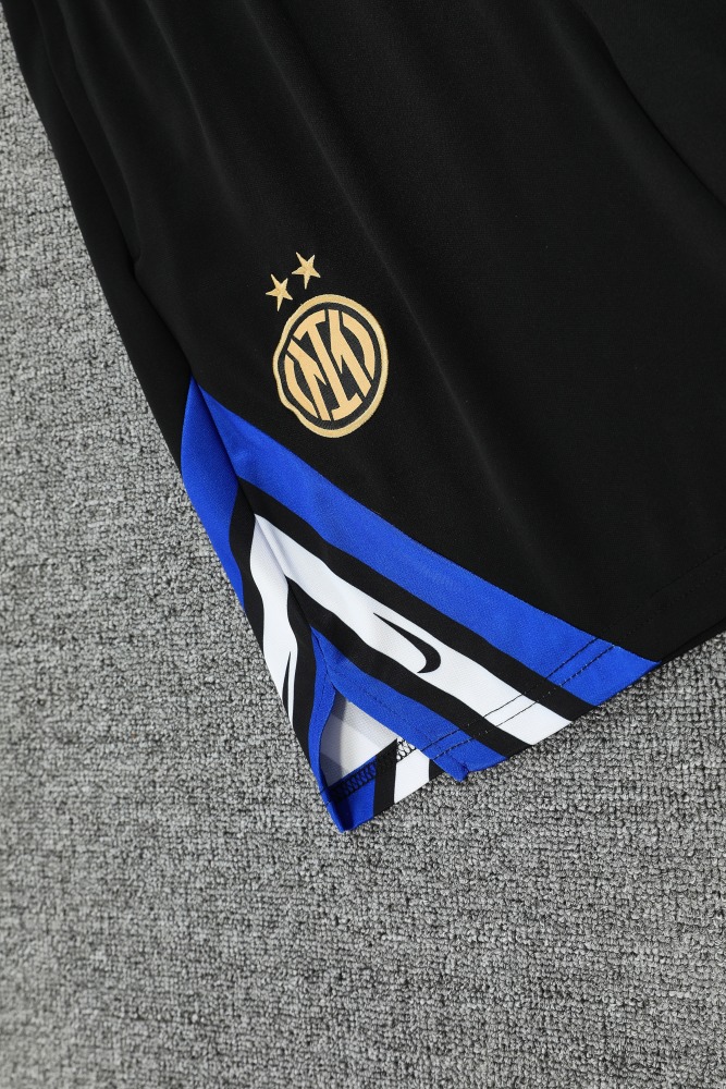 2025/2026 Inter Milan blue short-sleeved training kit