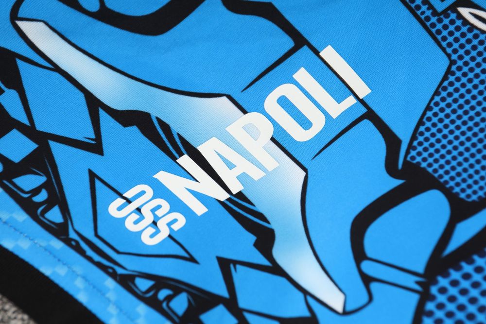 2025/2026 Napoli Blue Inkjet Sleeveless Training Kit