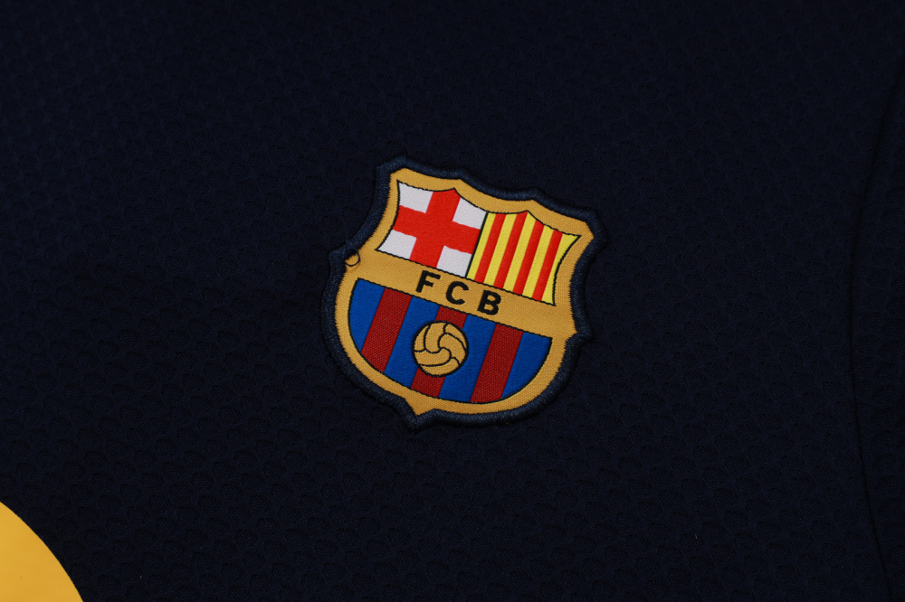 2025/2026 Barcelona dark blue short-sleeved training kit