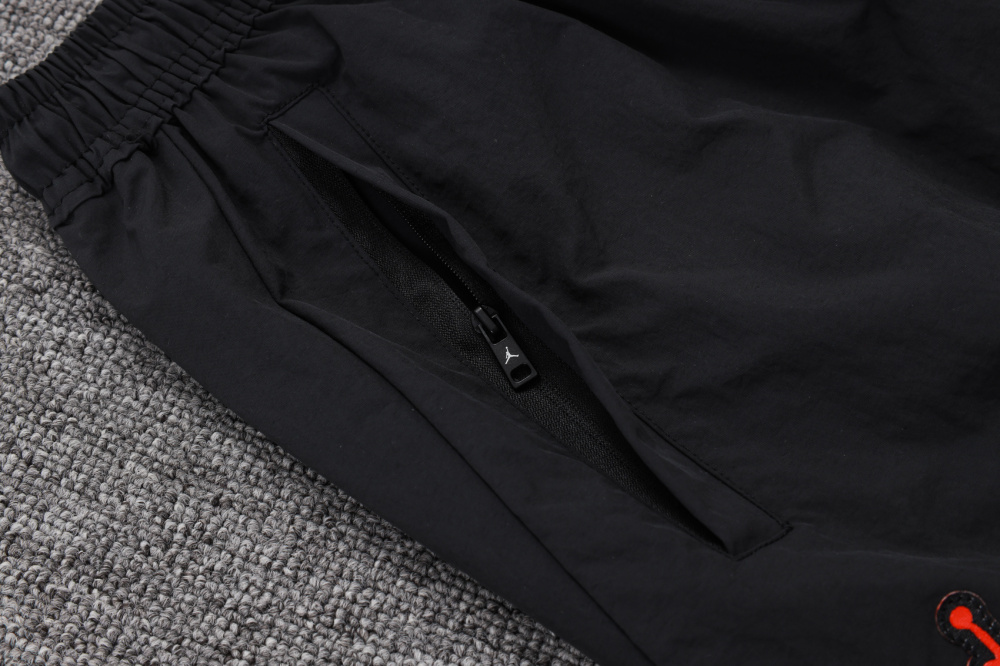 2025/2026 Paris Saint-Germain Black Long Zip-Up Jacket Set