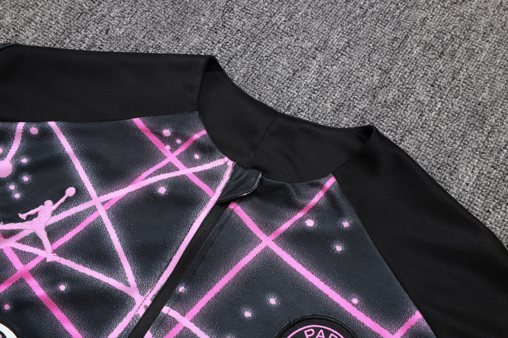 2025/2026 Paris Saint-Germain Starry Sky Inkjet Half-Zip Long-Sleeve Training Suit Kit