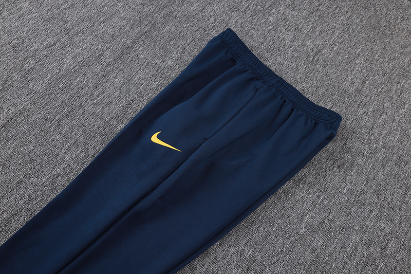 2025/2026 Barcelona dark blue long-sleeved full-zip training kit