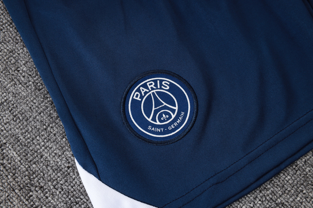 2025/2026 Paris Saint-Germain Navy Blue Short-Sleeve Training Kit