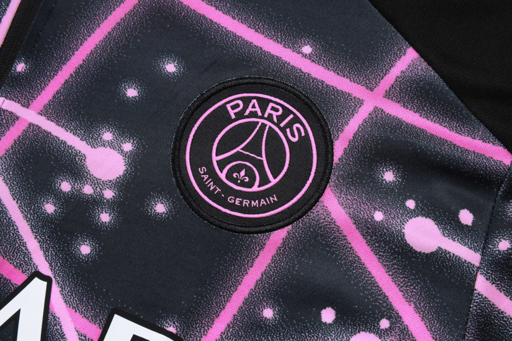 2025/2026 Paris Saint-Germain Starry Sky Inkjet Half-Zip Long-Sleeve Training Suit Kit